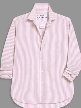 Frank & Eillen Pink stipe button down